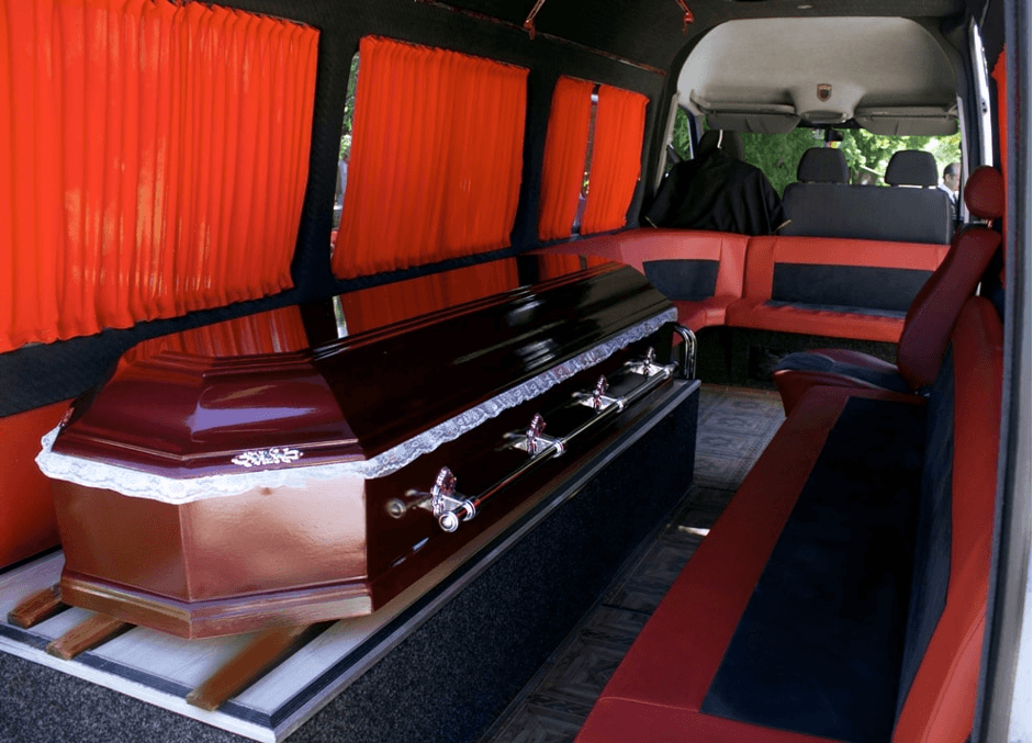 Микроавтобус на похороны